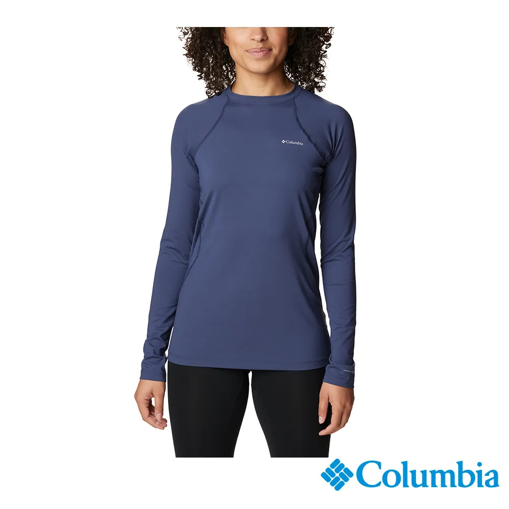Columbia 哥倫比亞 女款-保暖快排內著長袖上衣-橘紅 UAL67630AH / FW22 歷史價格詳細信息