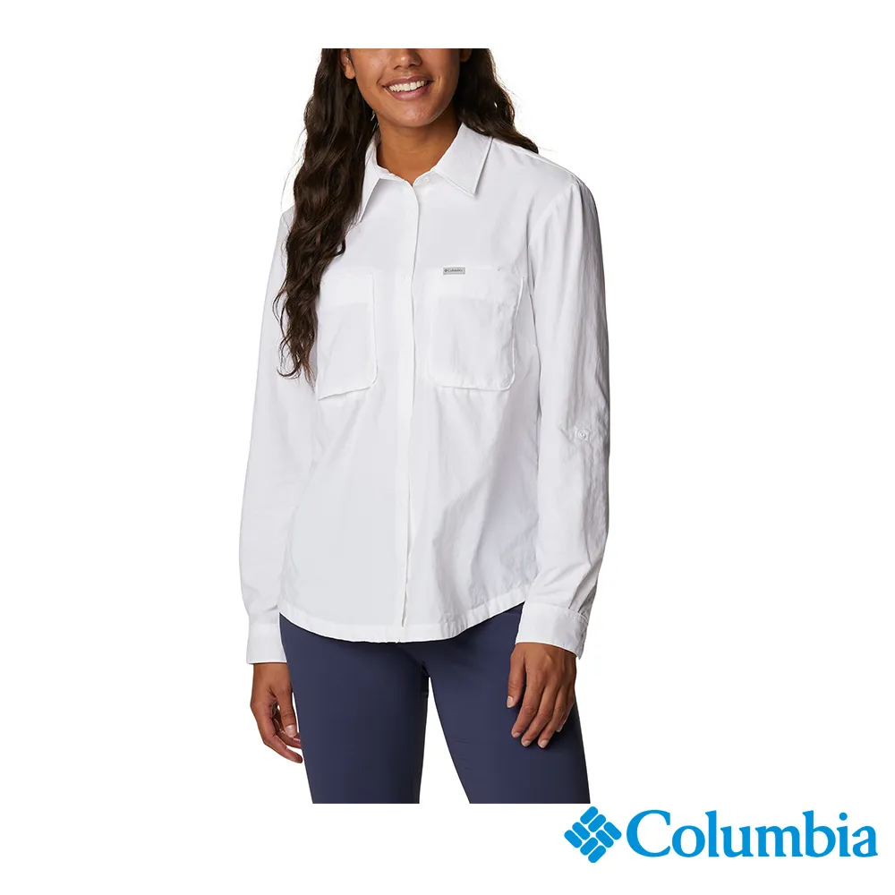 Columbia 哥倫比亞女款-防曬40快排長袖襯衫 紅格紋UAK14980RD 歷史價格詳細信息