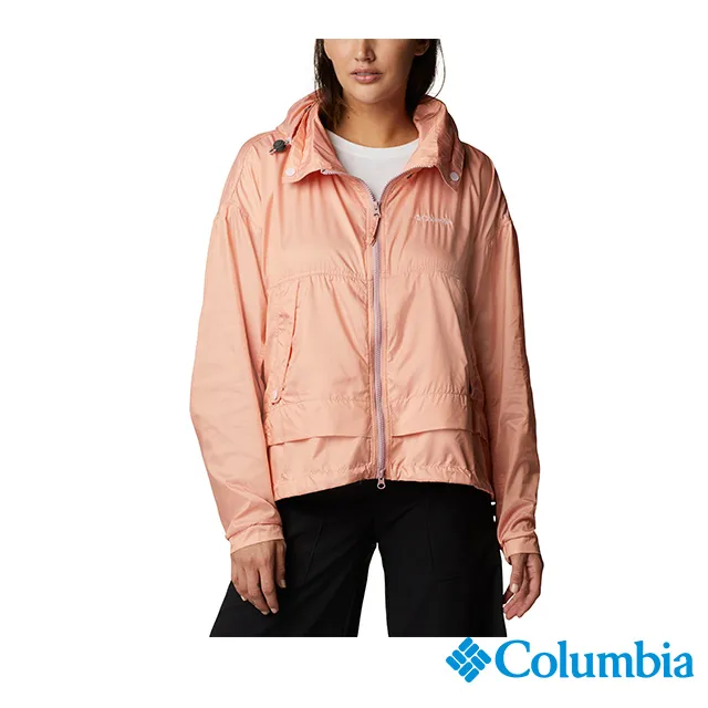Columbia 哥倫比亞 女款-防潑水外套-淺卡其 UWR81420HI (2023春夏) 歷史價格詳細信息