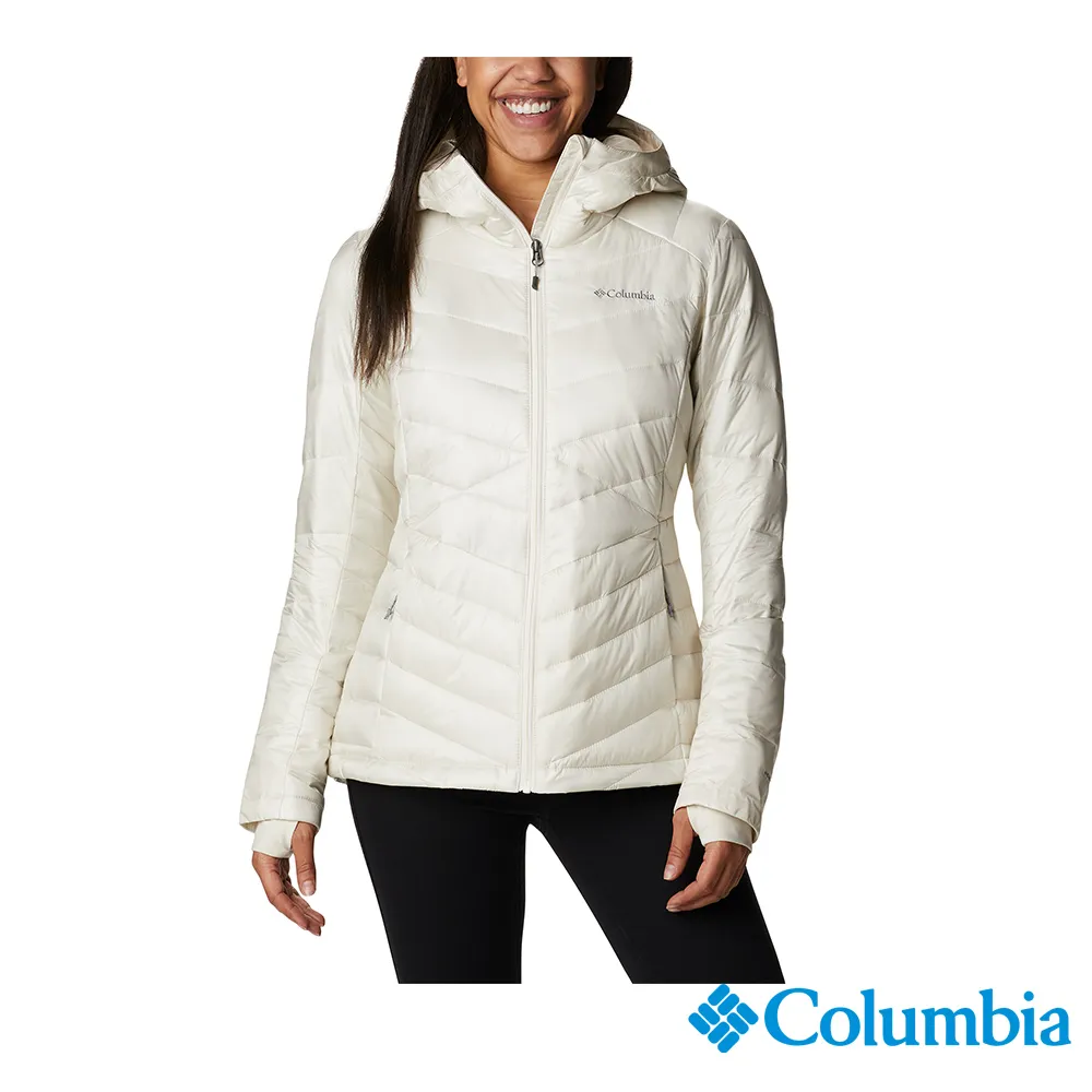 Columbia 哥倫比亞 女款-Heat™鋁點保暖650羽絨長版外套-深藍 UWR02940NY 歷史價格詳細信息