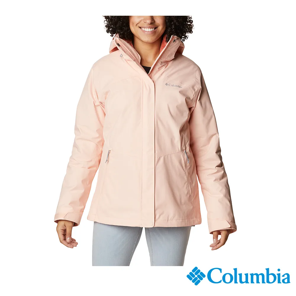 Columbia 哥倫比亞 女款-兩件式外套-橘紅 UWR16760AH / FW22 歷史價格詳細信息