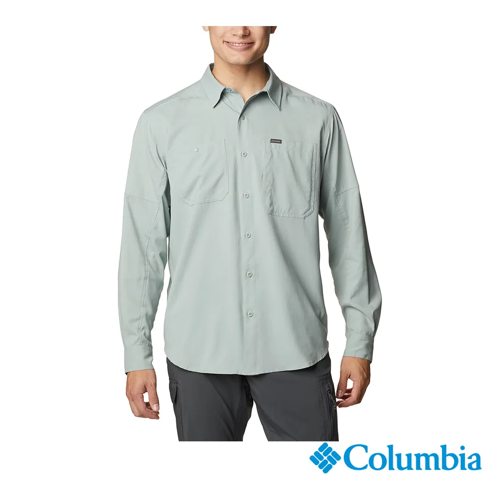 Columbia哥倫比亞  男款-快排長袖上衣-灰色 UAE89670GY 歷史價格詳細信息