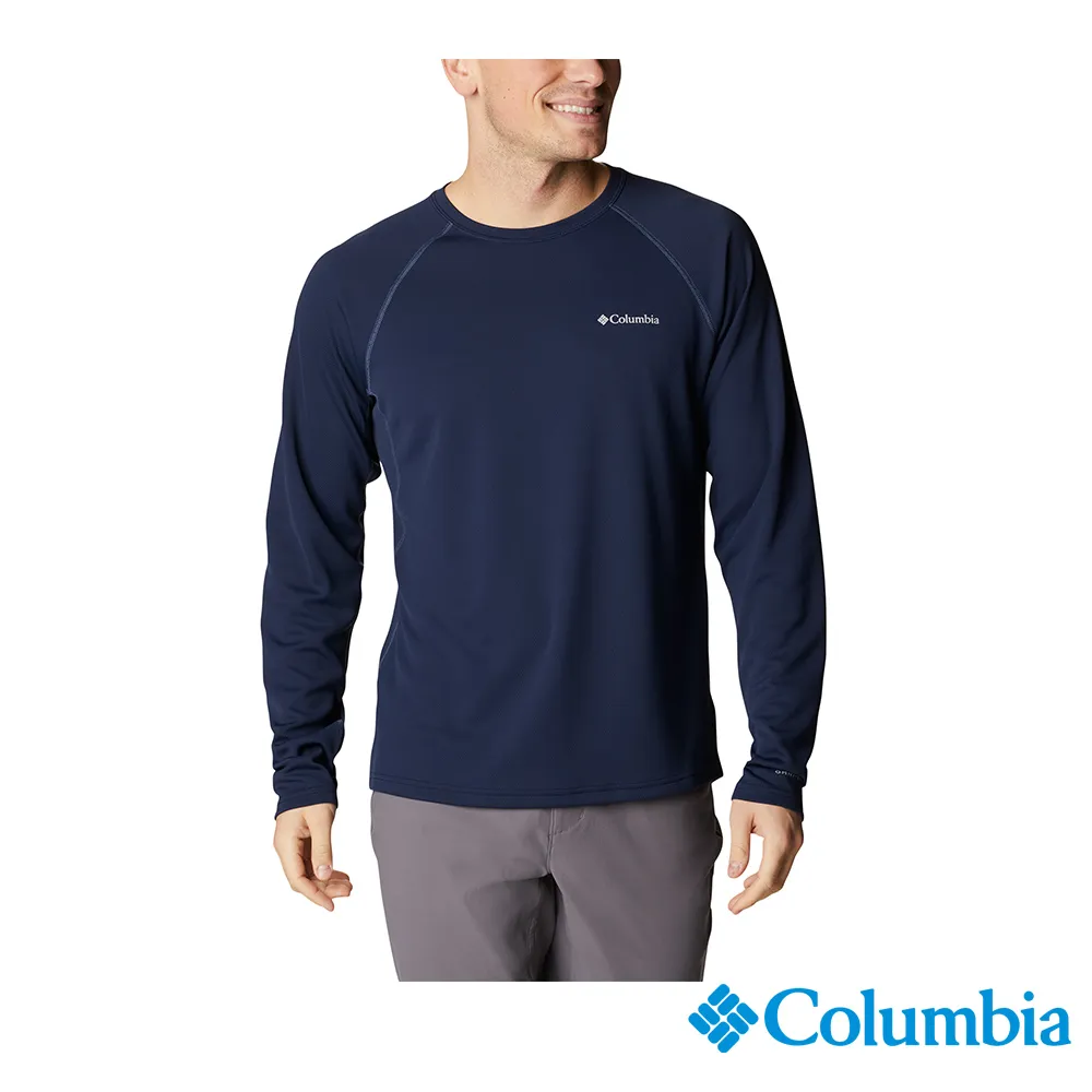 Columbia 哥倫比亞 男款 - UPF40快排長袖襯衫-墨藍 UAE07620IB 歷史價格詳細信息