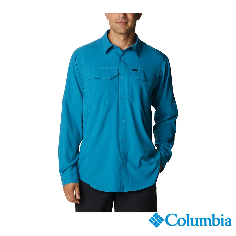 Columbia 哥倫比亞 男款 - UPF40快排長袖襯衫-墨藍 UAE07620IB 歷史價格詳細信息