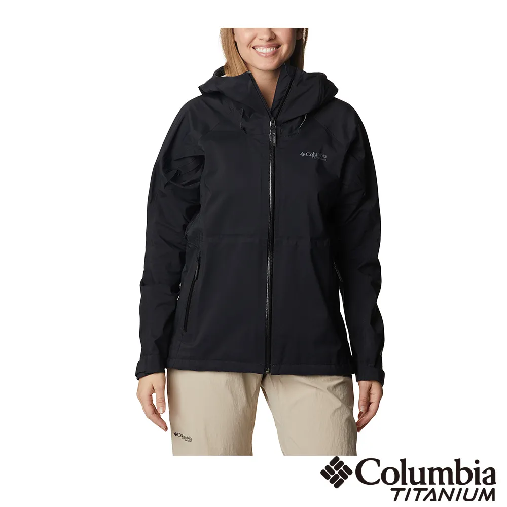 【Columbia 哥倫比亞】女款- 鈦 Omni-Tech™ 3D防水外套-黑色(UWR55670BK / 2023春夏) 歷史價格詳細信息