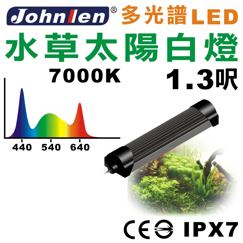 【中藍行】 CS084-1 多光譜LED 1.3尺 水族燈 水草太陽白燈 歷史價格詳細信息