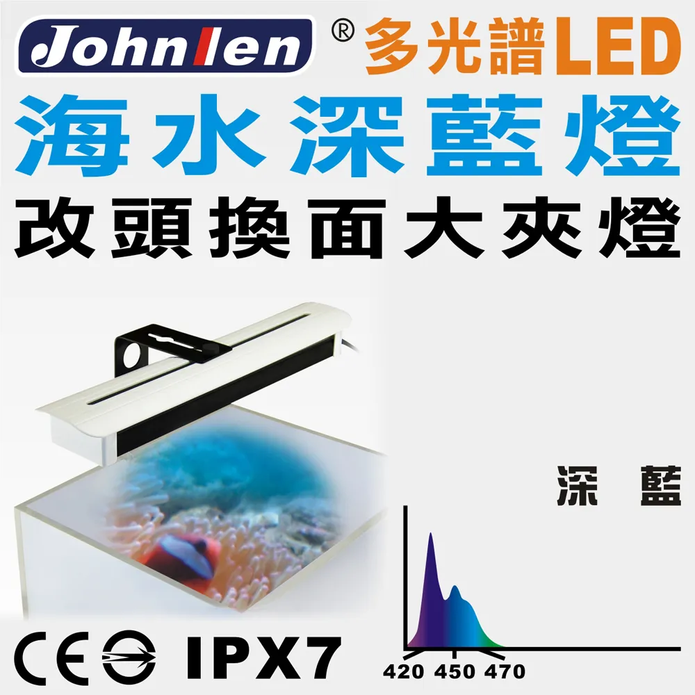 【中藍行】 CS082-6 多光譜LED 2尺 水族燈 海水深藍燈 歷史價格詳細信息