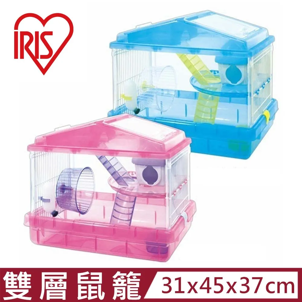 日本 IRIS《雙層寵物鼠造型籠》有藍色/ 紅色 新風格雙層鼠屋 HCK-411『WANG』 歷史價格詳細信息