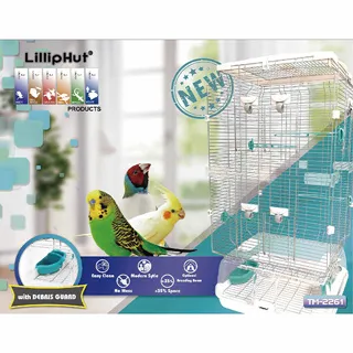 【LillipHut 麗利寶】深底易潔透亮鳥籠 S02(TM2261) 歷史價格詳細信息