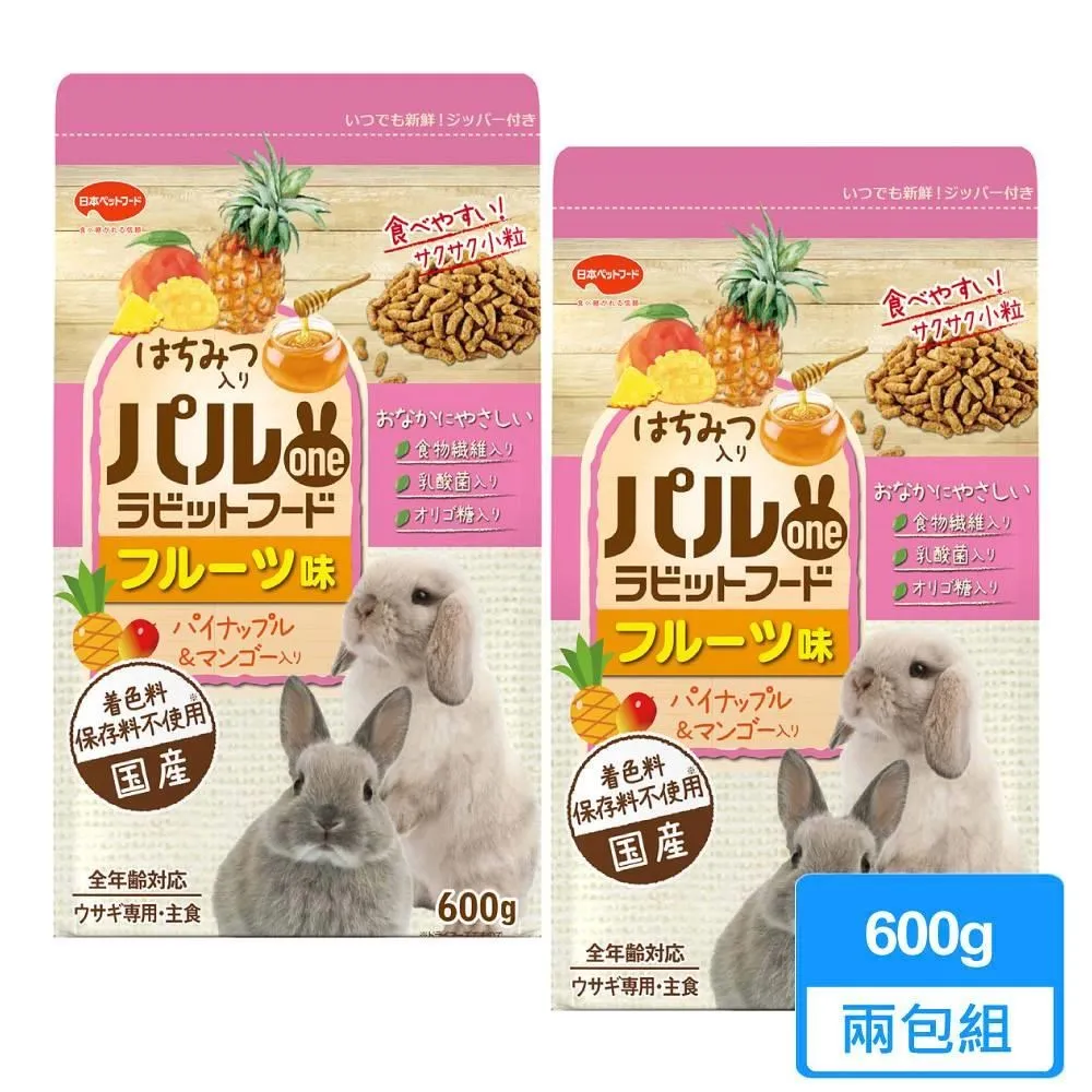 【日寵】好朋友蜂蜜兔糧 水果口味 600g/包 歷史價格詳細信息
