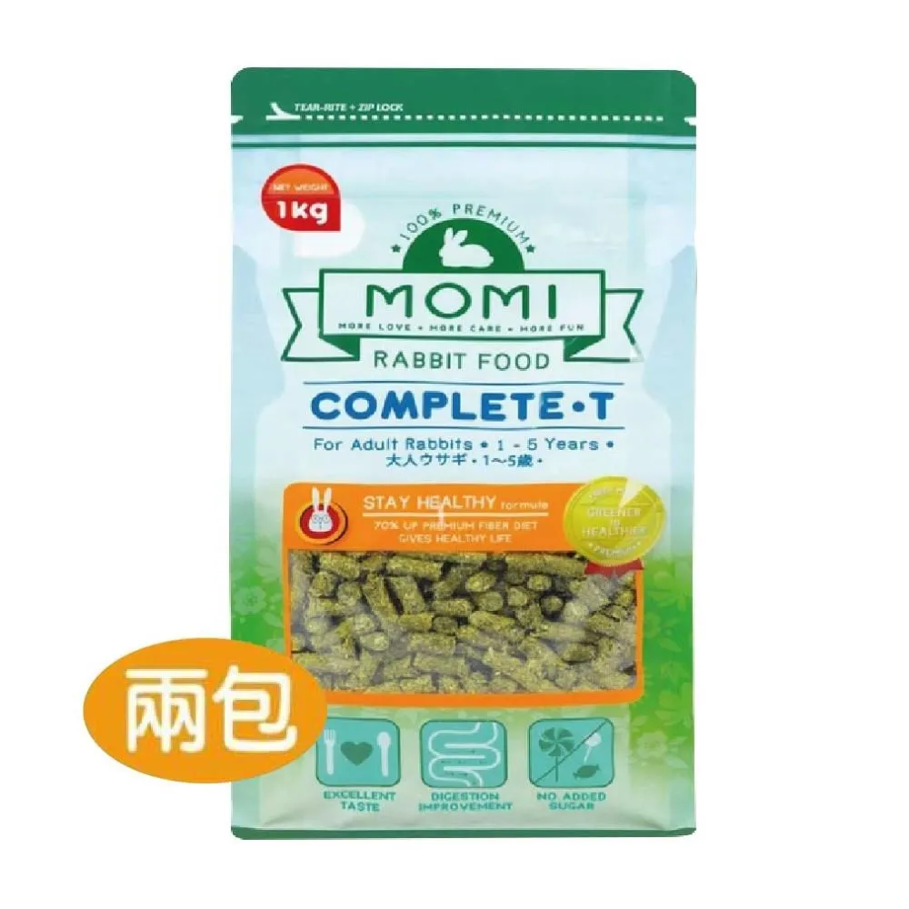 【兩包組】MOMI摩米營養全老兔飼料IC 1公斤裝 歷史價格詳細信息
