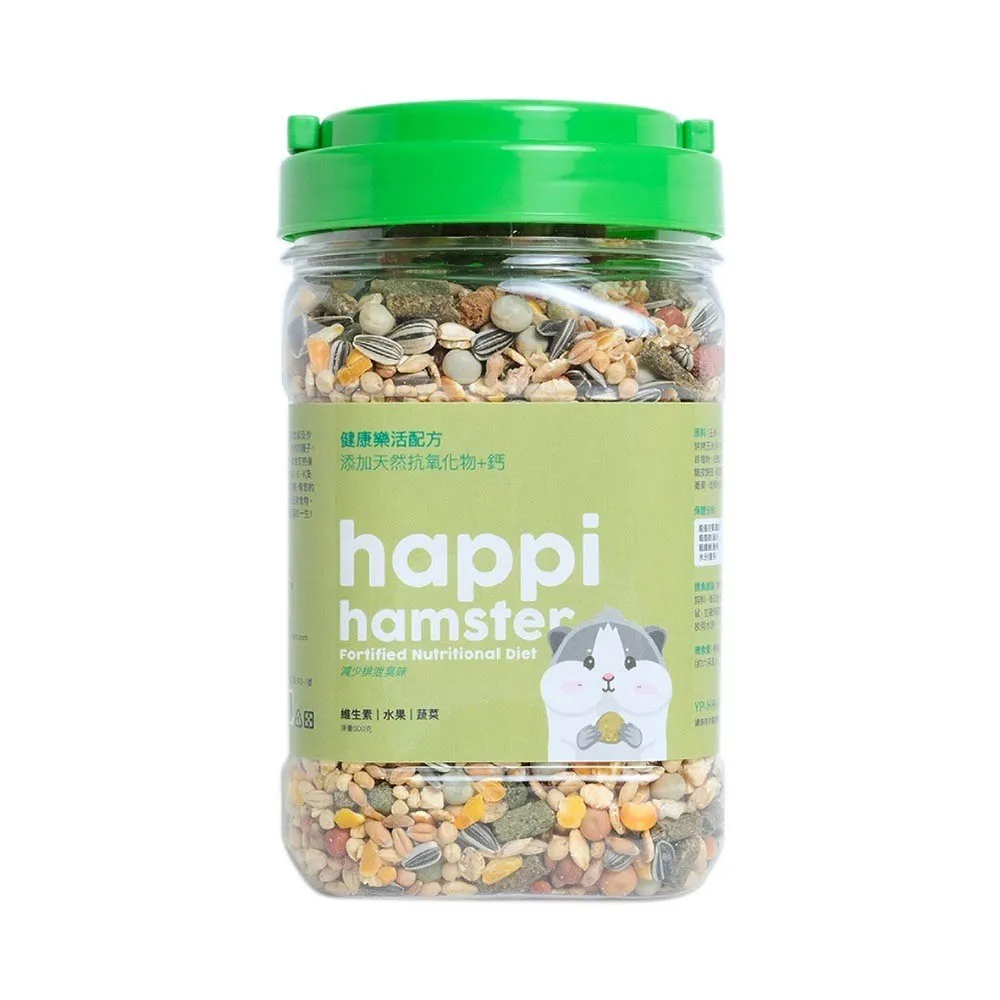 Happi Hamster 倉鼠&沙鼠飼料 鼠飼料 倉鼠飼料 倉鼠主食 600g【培菓寵物】 歷史價格詳細信息