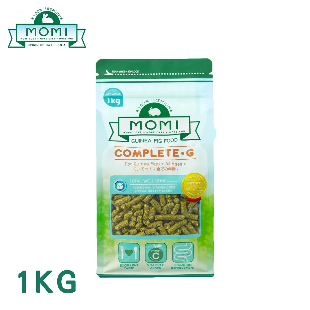 【MOMI 摩米】摩米營養全G天竺鼠飼料 1公斤裝-兩包組(天竺鼠飼料) 歷史價格詳細信息