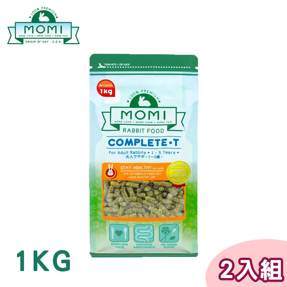 【兩包組】MOMI摩米營養全老兔飼料IC 1公斤裝 歷史價格詳細信息
