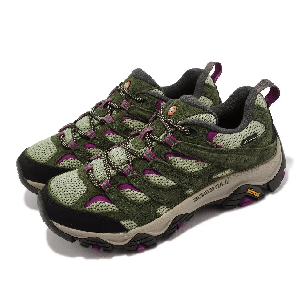 Merrell 登山鞋 Moab 3 GTX 女鞋 防水 綠 粉紅 支撐 越野 vibram 健行 ML036322 歷史價格詳細信息