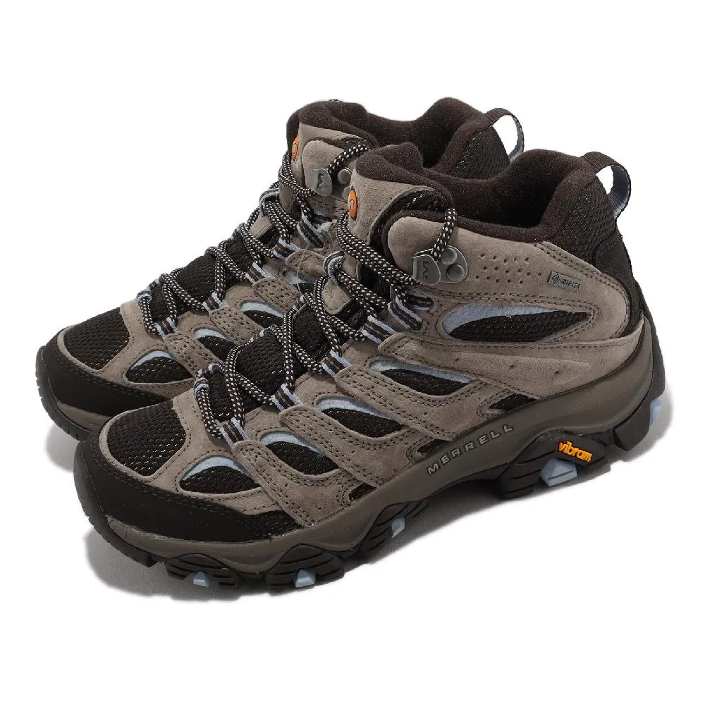 Merrell 登山鞋 Moab 3 Mid GTX 女鞋 棕 橘 防水 越野 郊山 戶外 ML500232 歷史價格詳細信息