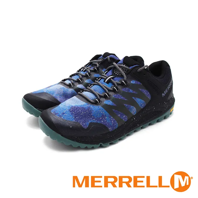 Merrell 慢跑鞋 Nova 2 Night Sky 反光 男鞋 可拆式鞋墊 彈性 透氣 耐磨 黃金大底 黑 藍  ML067021 歷史價格詳細信息