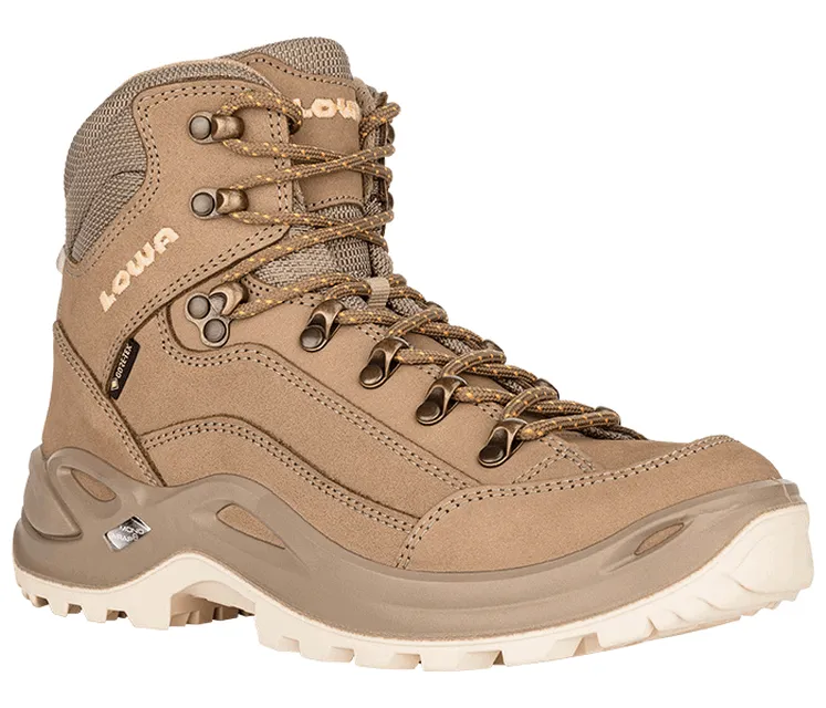 LOWA Renegade GTX Mid 女款 中筒防水登山鞋 寬楦 LW520917 0464 向陽黃 台灣山岳系列 歷史價格詳細信息