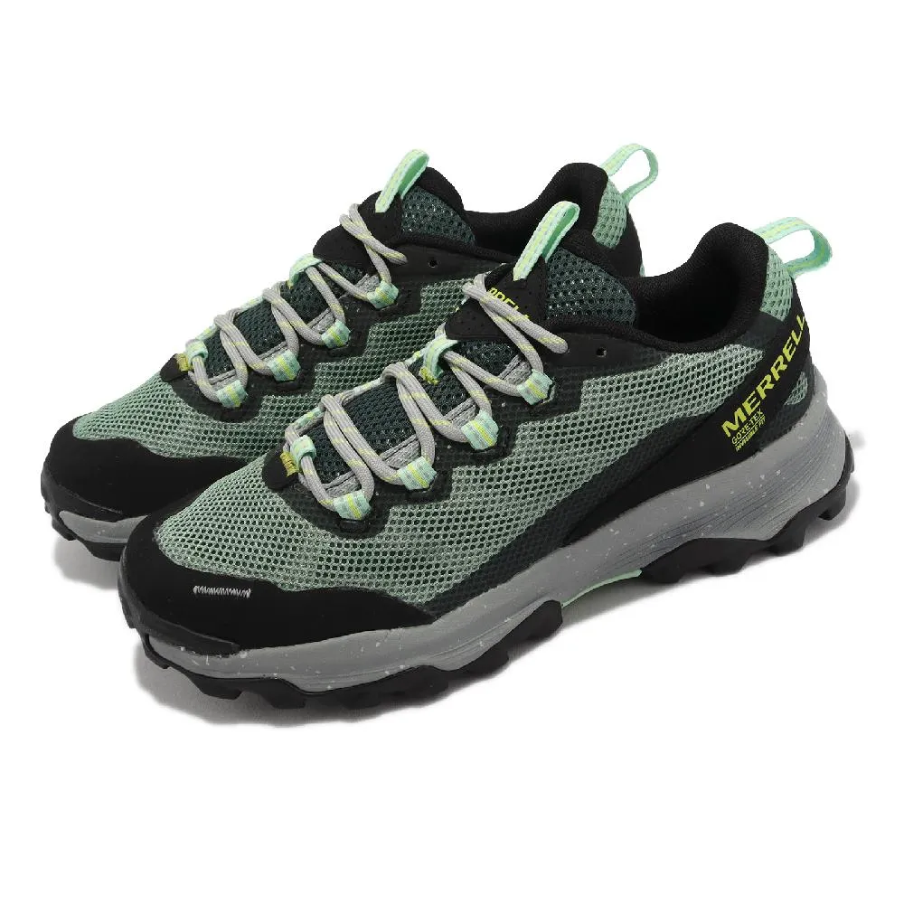 Merrell 登山鞋 Speed Strike GTX 灰 藍 女鞋 防水 戶外 【ACS】 ML066980 歷史價格詳細信息
