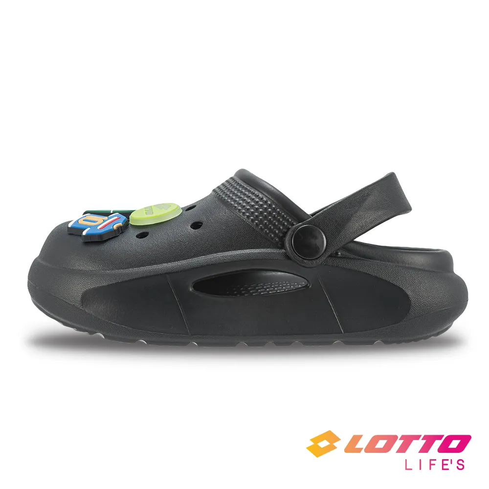 LOTTO 童鞋 雲端漫步Q彈運動拖鞋 LT3AKS8890 黑/紅 歷史價格詳細信息