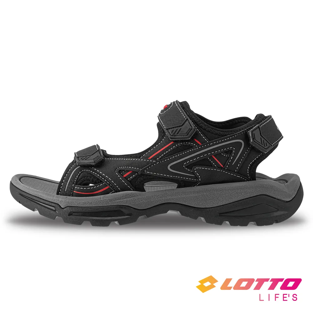 【LOTTO】男 戶外健走運動涼鞋(藍-LT0AMS1666) 歷史價格詳細信息