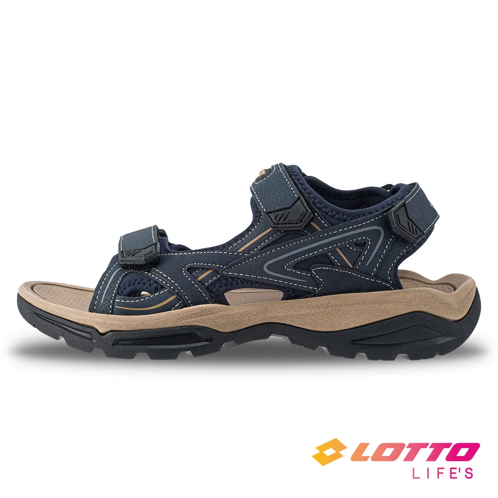 【LOTTO】男 戶外健走運動涼鞋(藍-LT0AMS1666) 歷史價格詳細信息