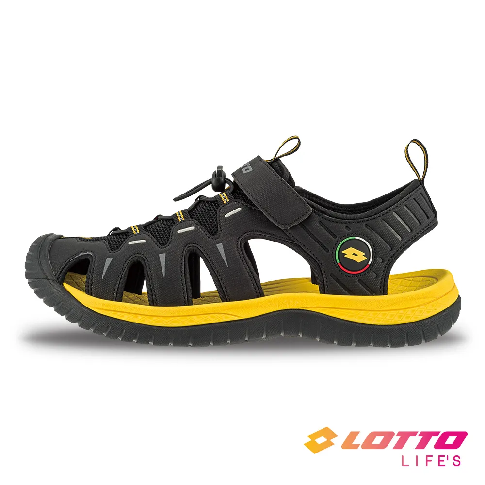 【LOTTO】男 護趾戶外健走涼鞋(深灰/桔-LT1AMS3158) 歷史價格詳細信息