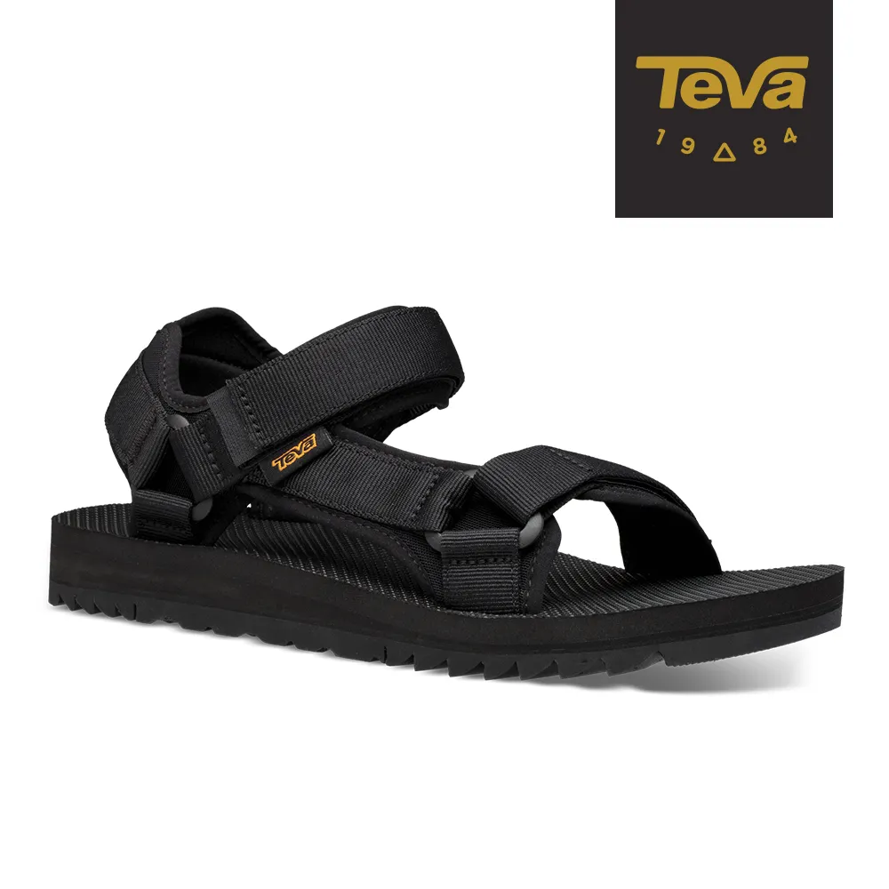 Teva 涼鞋 Universal Trail 再生紗線 男鞋 耐用 速乾 緩震 黃金大底 耐磨抓地 黑  1106786BLK 歷史價格詳細信息