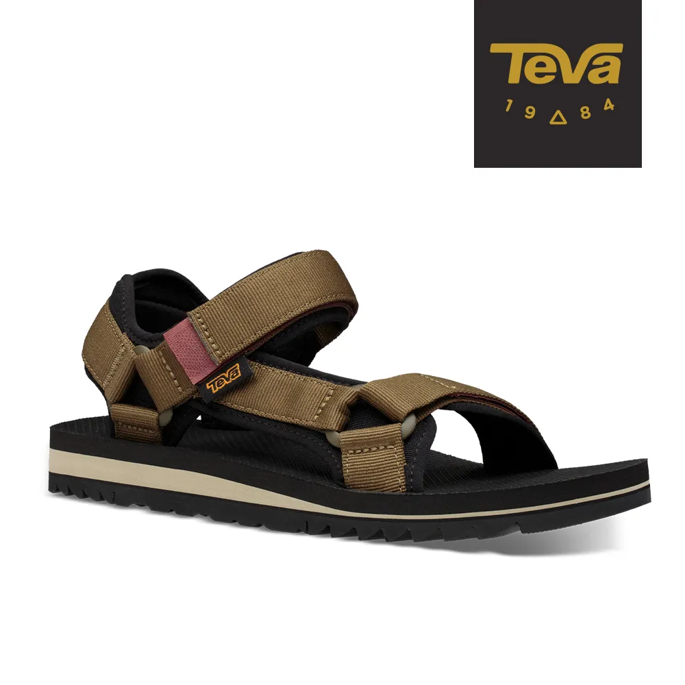 Teva 涼鞋 Universal Trail 再生紗線 男鞋 耐用 速乾 緩震 黃金大底 耐磨抓地 黑  1106786BLK 歷史價格詳細信息