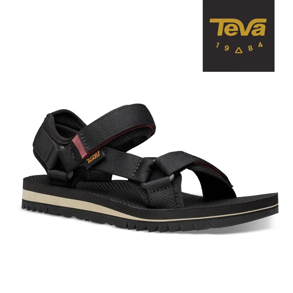 【TEVA】原廠貨 女 Universal Trail 多功能經典運動涼鞋/雨鞋/水鞋(黑色-TV1107709BLK) 歷史價格詳細信息