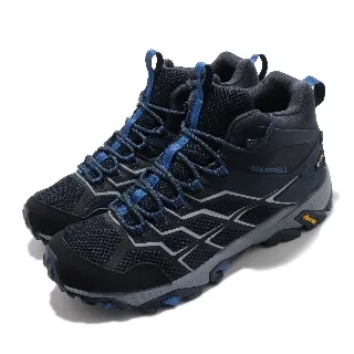 Merrell 戶外鞋 Moab FST 2 GTX 防水 黑 藍 黃 登山鞋 男鞋 【ACS】ML48681 歷史價格詳細信息