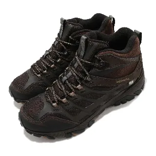 Merrell 越野鞋 Moab FST 3 Thermo Mid WP 女鞋 黑 黃金大底 襪套 防水 羊毛內裡 ML036466 歷史價格詳細信息