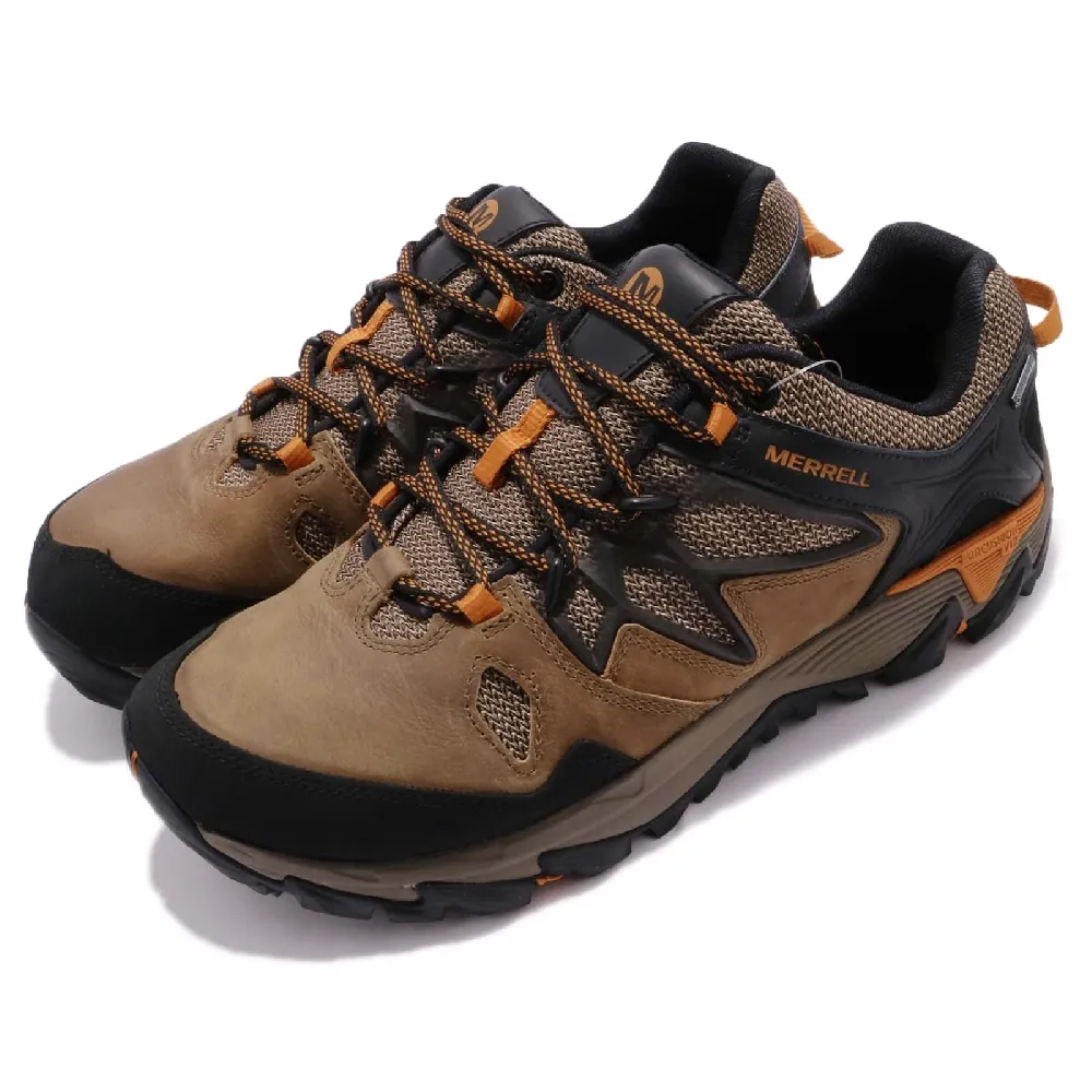 Merrell 戶外鞋 All Out Blaze Vent 女鞋 登山 越野 耐磨 黃金大底 GTX防潑水 棕 紫  ML32796 歷史價格詳細信息