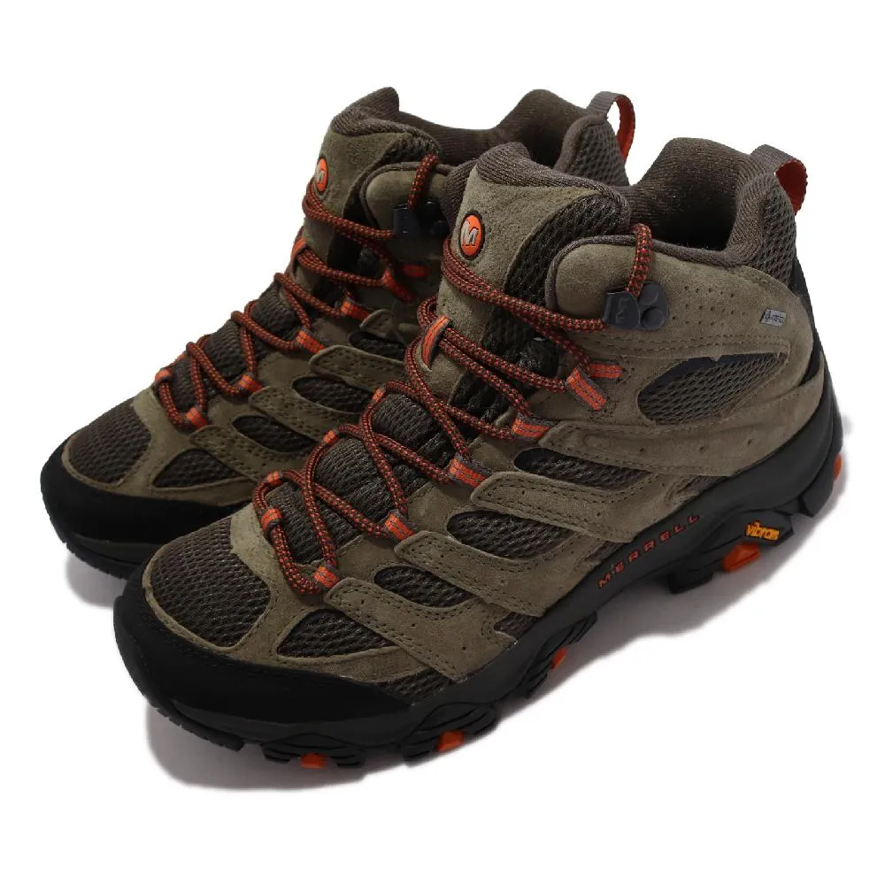 Merrell Moab 3 Mid GTX 防水 登山鞋 戶外 黃金大底 中筒 女鞋 灰棕 灰 黑 【ACS】 歷史價格詳細信息