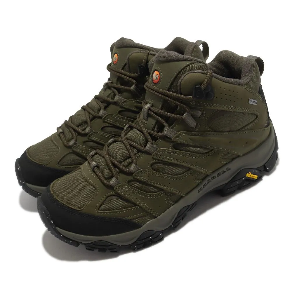 Merrell 戶外鞋 Moab 3 Smooth Mid GTX 女鞋 墨綠色 真皮 防水 中筒 登山鞋 ML036432 歷史價格詳細信息