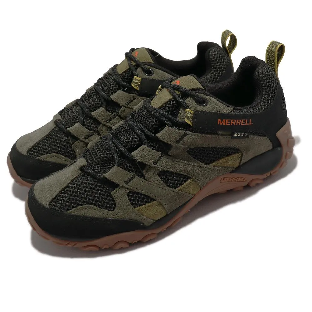 Merrell 戶外鞋 Alverstone GTX 深綠 灰 藍 防水 登山鞋 男鞋 【ACS】 ML034537 歷史價格詳細信息