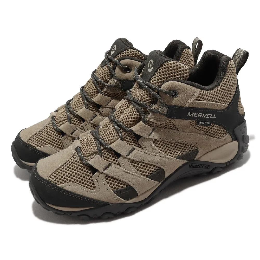Merrell 戶外鞋 Alverstone Mid GTX 灰 黑 男鞋 登山鞋 防水【ACS】 ML036209 歷史價格詳細信息