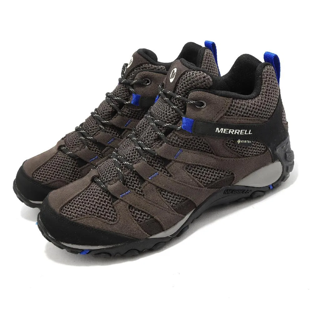 Merrell 戶外鞋 Alverstone Mid GTX 灰 黑 男鞋 登山鞋 防水【ACS】 ML036209 歷史價格詳細信息