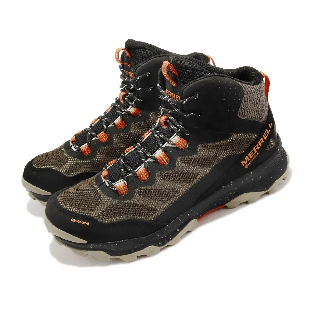 Merrell 戶外鞋 Speed Strike Mid GTX 灰 黑 男鞋 登山鞋 防水【ACS】 ML066871 歷史價格詳細信息