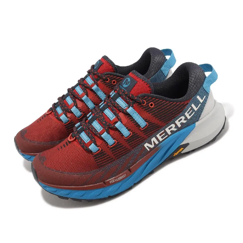 Merrell Agility Peak 4 藍紅 低筒 黃金大底慢跑鞋 男款 B3616【新竹皇家 ML067459】 歷史價格詳細信息