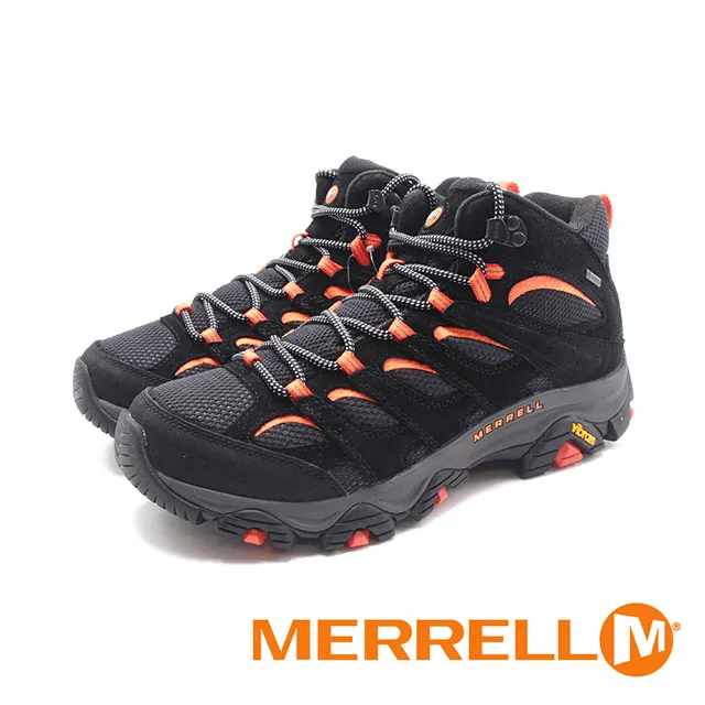 MERRELL(男)MOAB 3 MID GORE-TEX防水登山鞋 男鞋-黑(另有灰咖) 歷史價格詳細信息