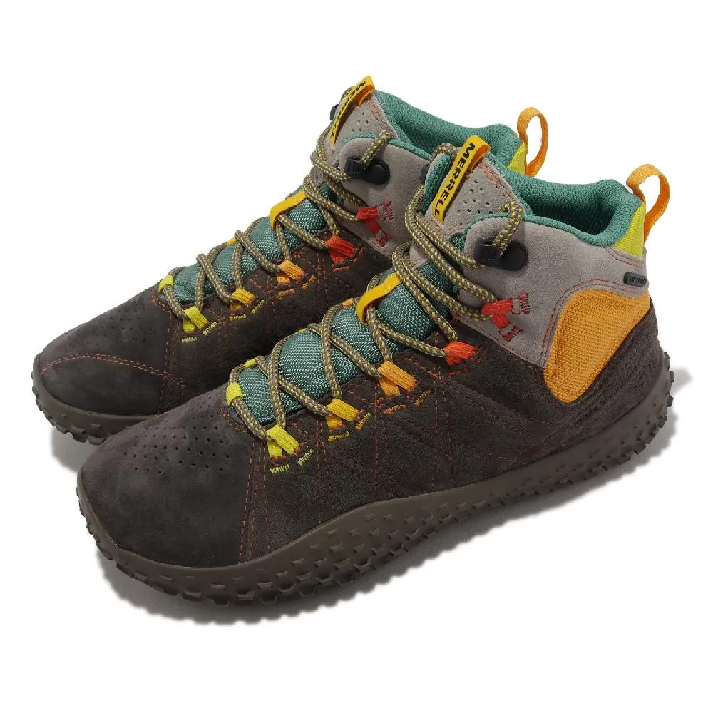 Merrell 邁樂 戶外鞋 Alverstone Mid GTX 男鞋 灰 藍 登山 越野 防水 中筒 避震  ML034555 歷史價格詳細信息