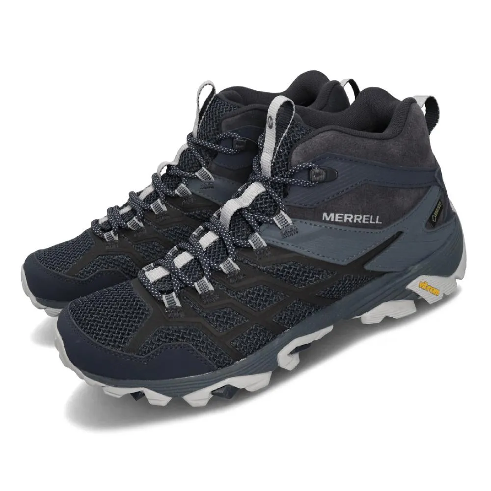Merrell 戶外鞋 Moab FST 2 GTX 防水 黑 藍 黃 登山鞋 男鞋 【ACS】ML48681 歷史價格詳細信息