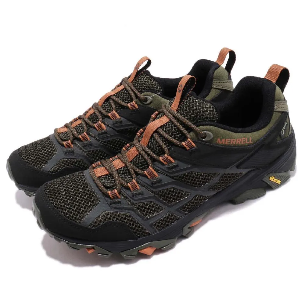 Merrell 戶外鞋 Moab FST 2 GTX 防水 黑 藍 黃 登山鞋 男鞋 【ACS】ML48681 歷史價格詳細信息