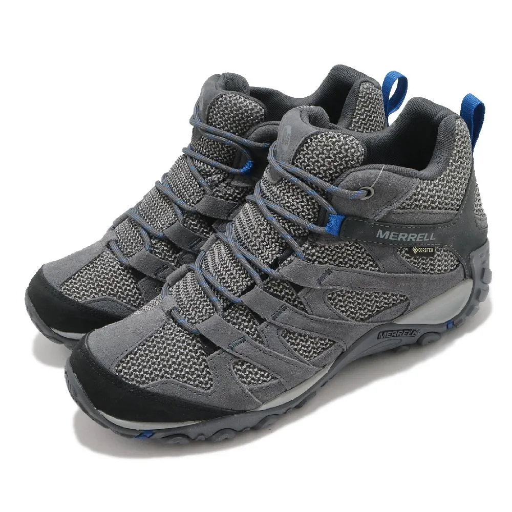 Merrell 戶外鞋 Alverstone Mid GTX 灰 黑 男鞋 登山鞋 防水【ACS】 ML036209 歷史價格詳細信息