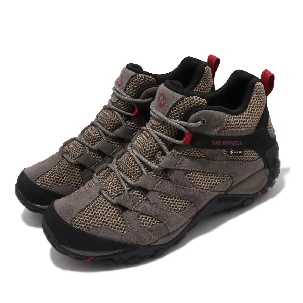 Merrell 戶外鞋 Alverstone Mid GTX 灰 黑 男鞋 登山鞋 防水【ACS】 ML036209 歷史價格詳細信息