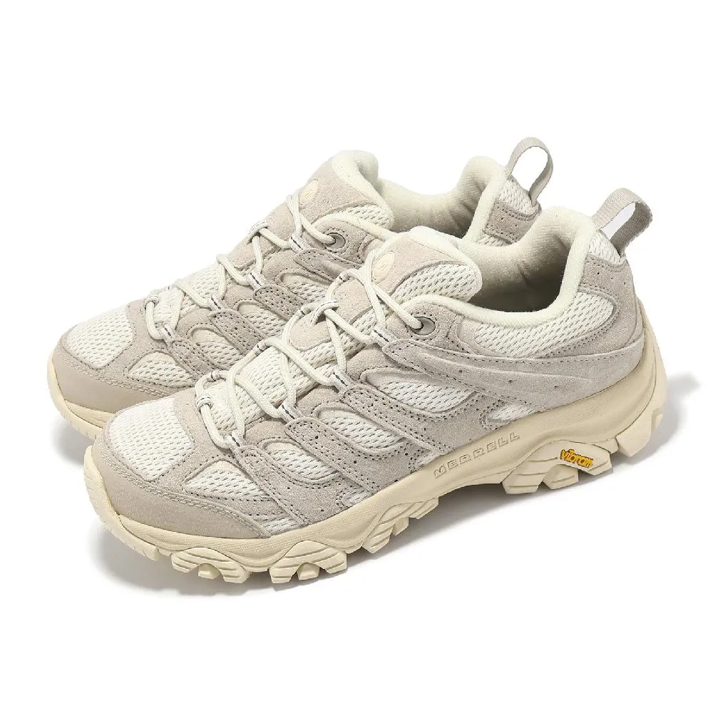 Merrell 邁樂 登山鞋 Moab 3 男鞋 米白 彩色 真皮 黃金大底 避震 越野 戶外 郊山 ML500405 歷史價格詳細信息