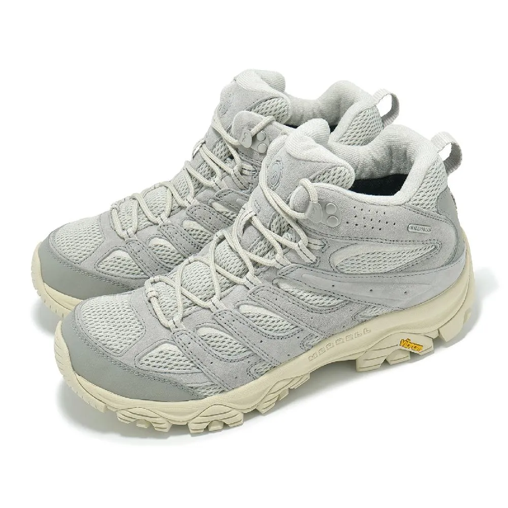 Merrell 邁樂 戶外鞋 Moab 3 Mid WP 女鞋 鵝黃 防潑水 中筒 黃金大底 登山鞋 廣告主打款 ML038332 歷史價格詳細信息