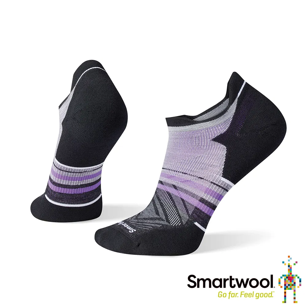SmartWool 女 機能跑步超輕減震印花踝襪 淺霧紫 歷史價格詳細信息