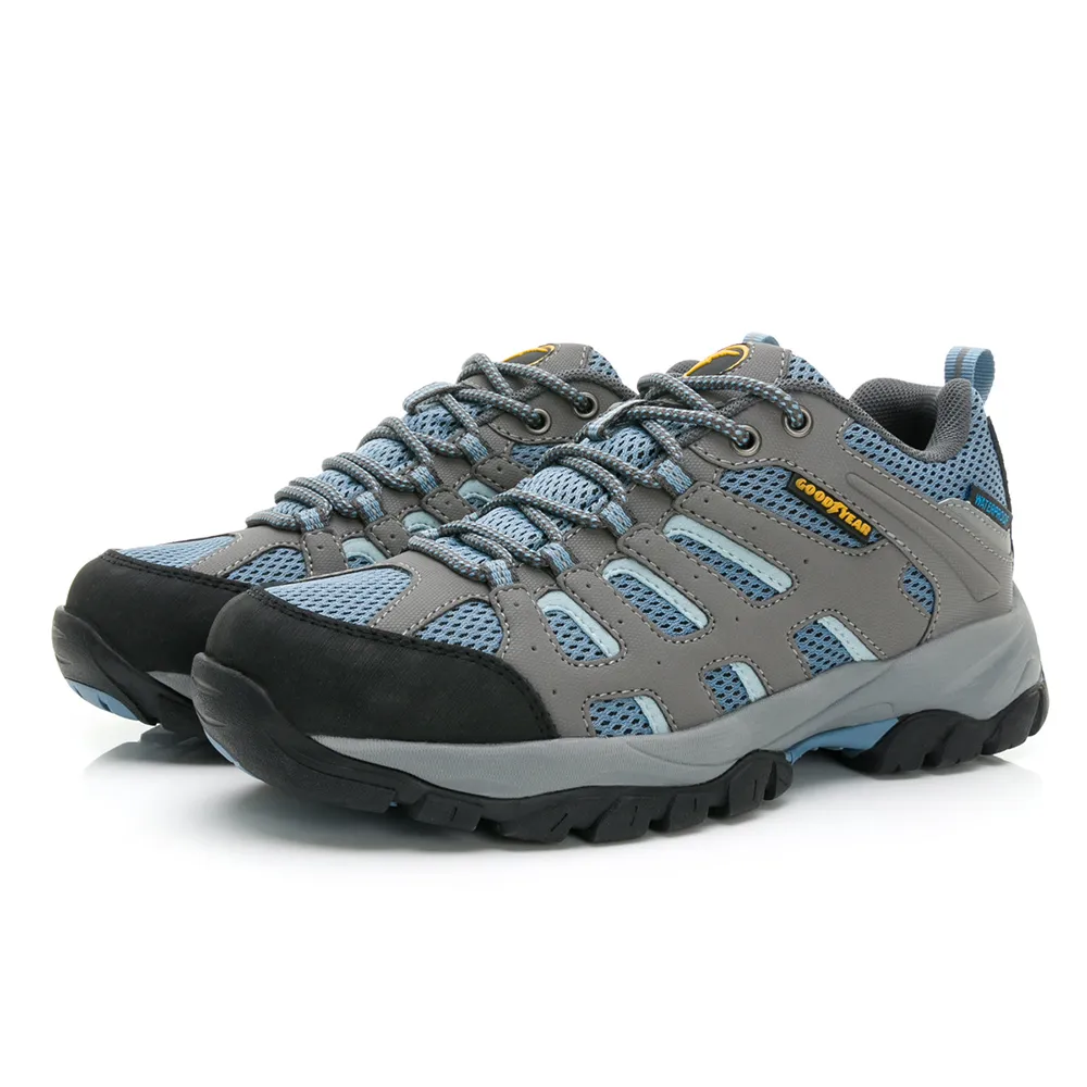 GOODYEAR 透濕防水戶外鞋 山林遠征 Q彈乳膠鞋墊 抓地耐磨大底 男段 黑棕GAMO33433 歷史價格詳細信息